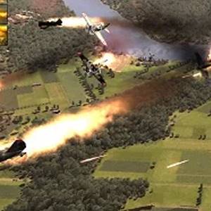 Ruse The Pack Of The Rising Sun - Vliegtuigen in Brand