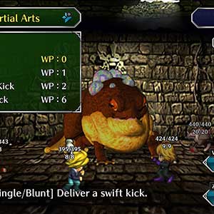 SaGa Frontier Remastered Interface