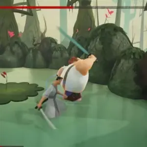 Samurai Jack Battle Through Time - Zwaardgevecht