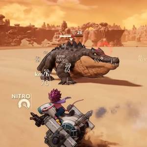 SAND LAND Reuzen Alligator