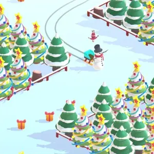 Santa Slide Rush - Sneeuwpop