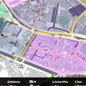 Schedule Store Simulator - Navigatieroute