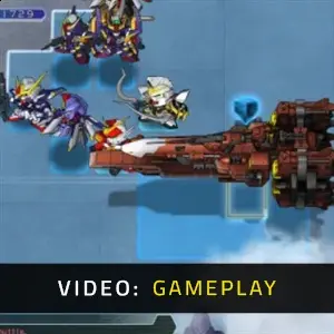 SD GUNDAM G GENERATION CROSS RAYS - Gameplay Video