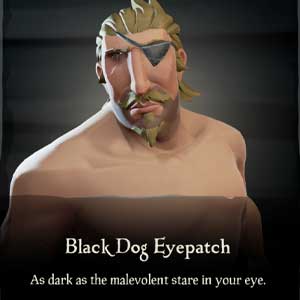 Sea of Thieves Black Dog Pack Ooglapje