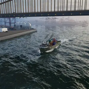 Seafarer The Ship Sim - Oversteek van de Brug Van Het Schip