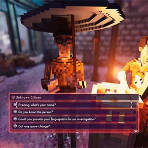 Shadows of Doubt - Dialoog