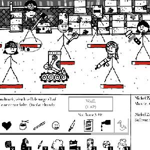 Shadows Over Loathing - Turn-Based Gevecht