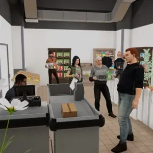 Shop Simulator Supermarket - Kassa