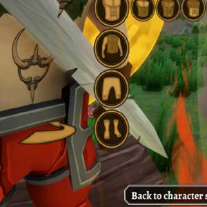 Uitrusten met diverse bepantseringssets