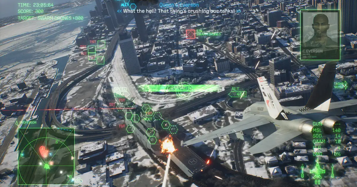 Ace Combat 8 introduceert high-fidelity visuals aangedreven door Unreal Engine 5, wat aanzienlijke pc-hardware vereist