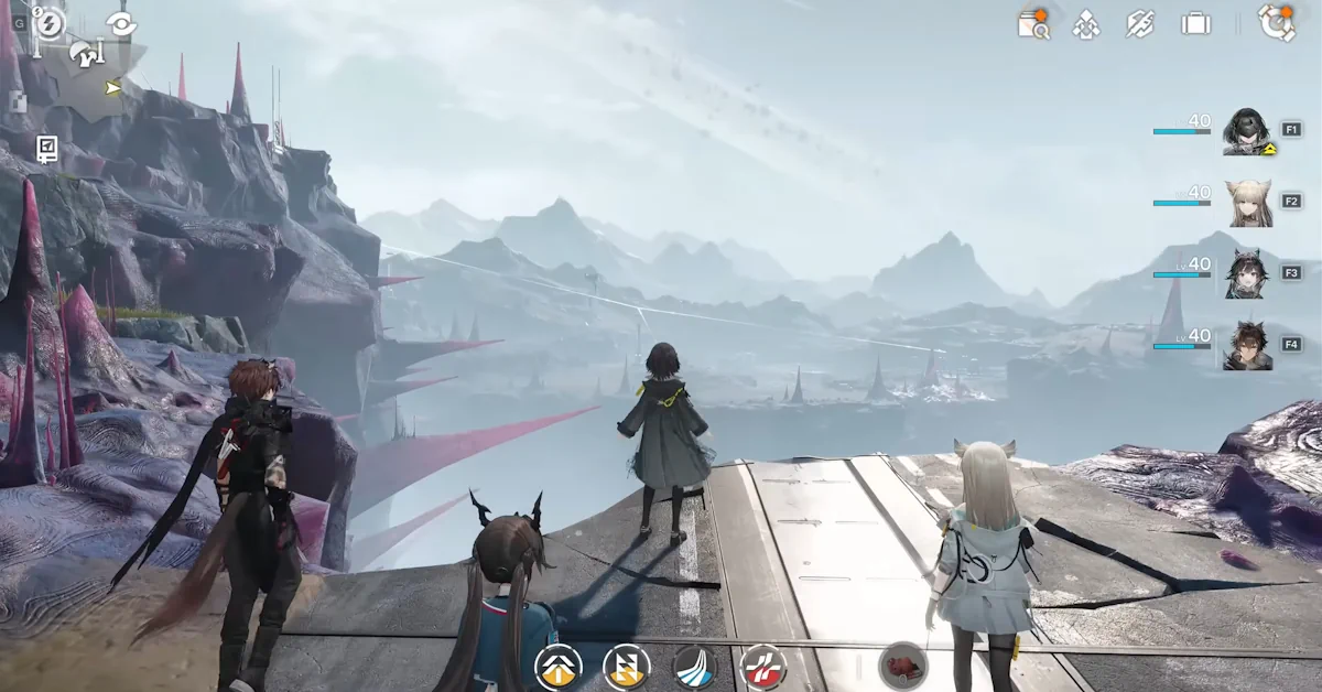 Arknights: Endfield toont de Endministrator en zijn team op Talos-II