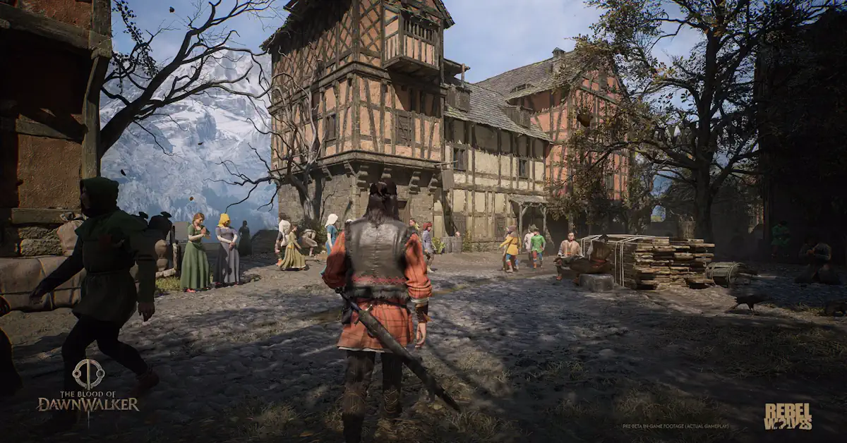 The Blood of Dawnwalker introduceert een dynamische dag-nachtcyclus die zowel de protagonist als de wereld fundamenteel verandert The Blood of Dawnwalker introduceert een dynamische dag-nachtcyclus die zowel de protagonist als de wereld fundamenteel verandert