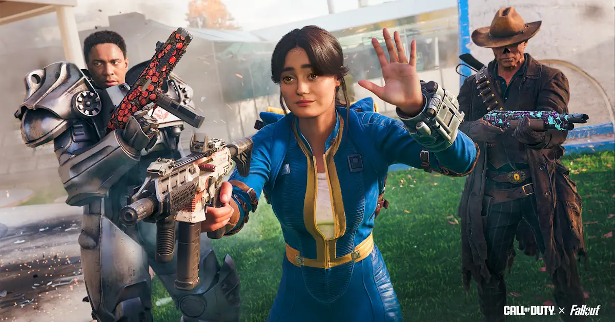 Fallout collab power armors domineren het slagveld in Call of Duty: Black Ops 7