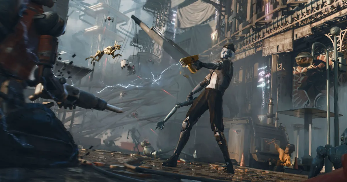 Conglomerate North groeit de hoogte in met luchtbruggen, zwevende parken en op hol geslagen machines