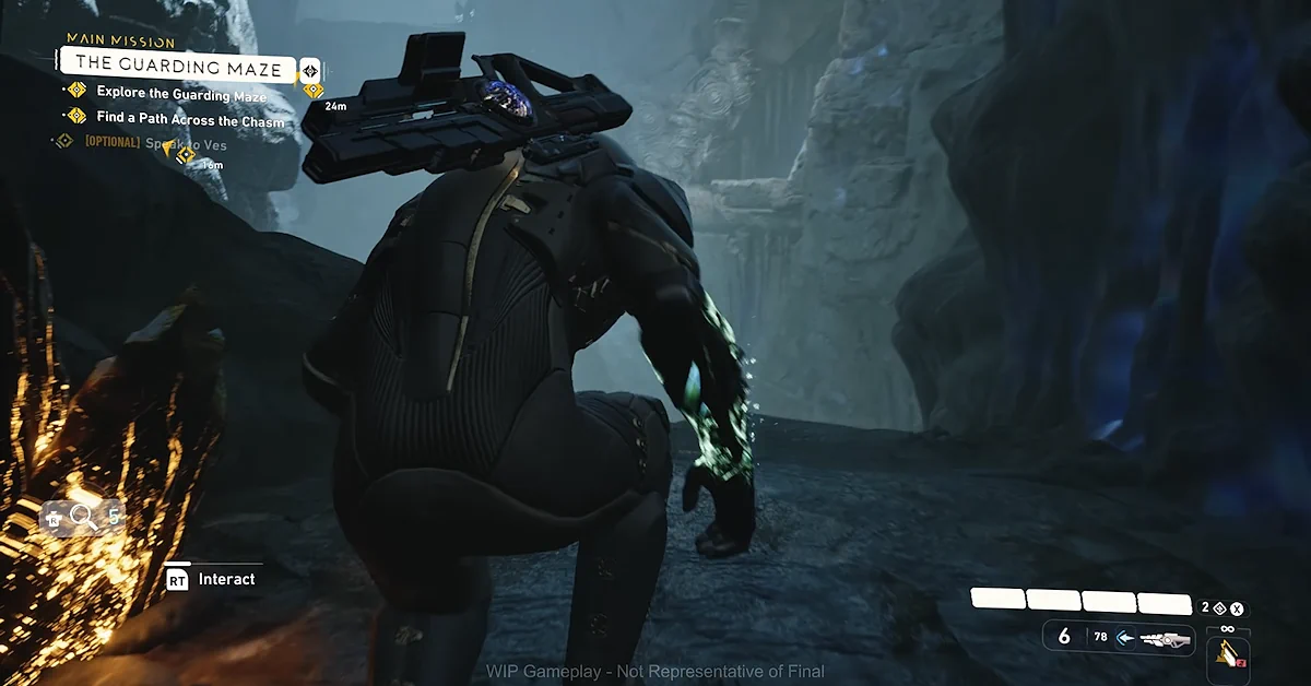De nieuwste Exodus-gameplay toont de verticaliteit en structurele gevaren van de Guarding Maze