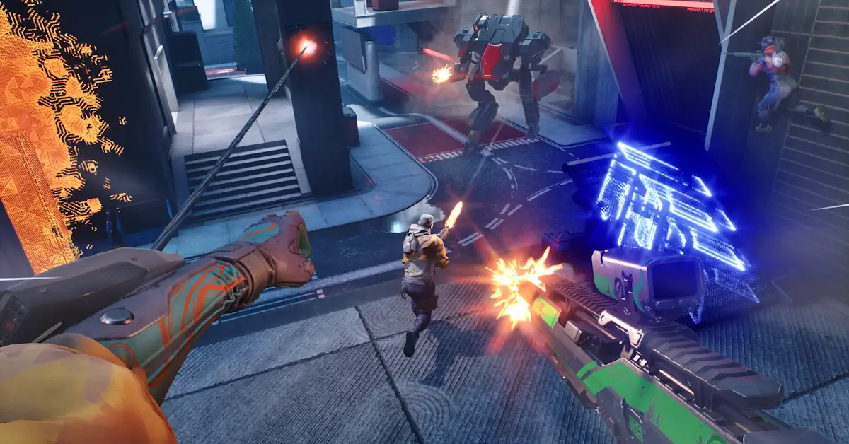 Empulse vertegenwoordigt een nieuwe richting voor 1047 Games en richt zich op dynamische, momentum-gebaseerde mechanica