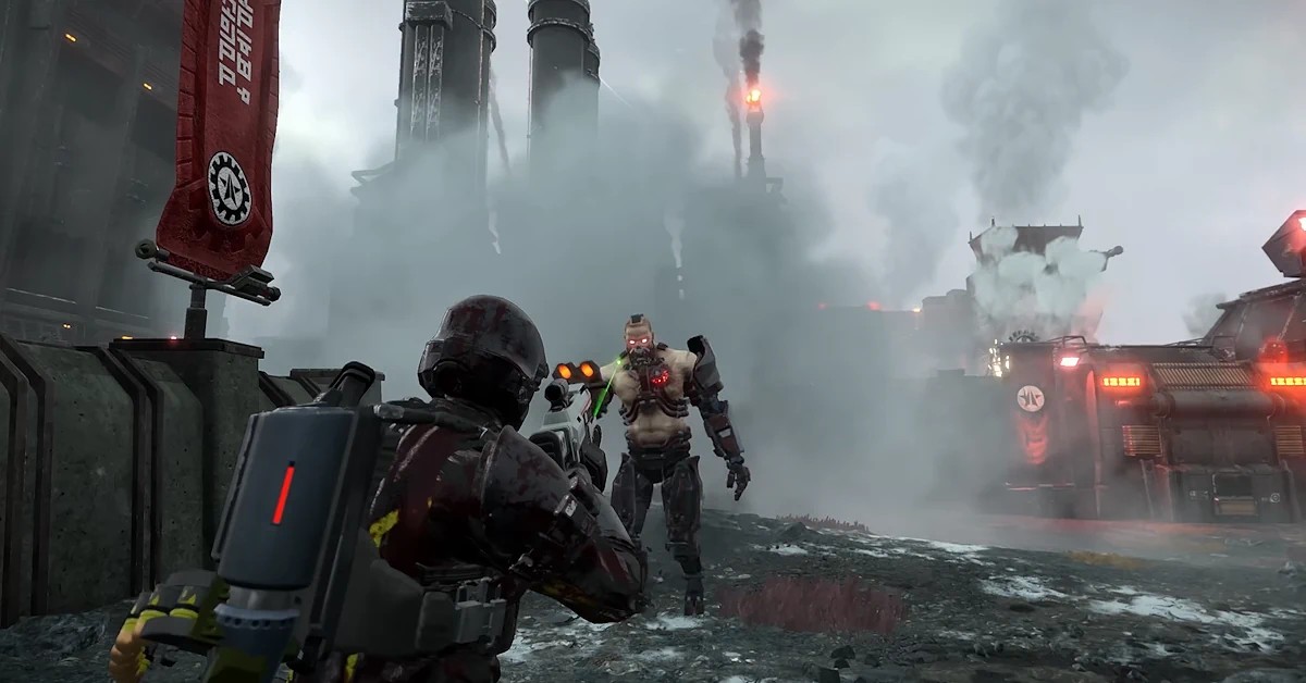 Arrowhead Studios brengt de Cyborg-dreiging in de nieuwe Update 6.0.1 van Helldivers 2!