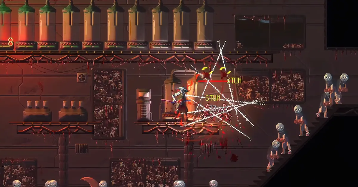 Ontwikkelaar Voidmaw heeft de sci-fi roguelite Katanaut uitgebreid met een enorme contentpatch Ontwikkelaar Voidmaw heeft de sci-fi roguelite Katanaut uitgebreid met een enorme contentpatch