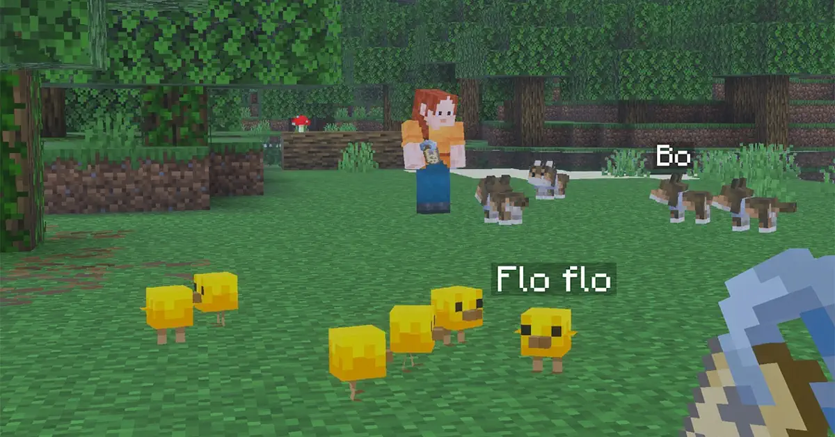 Minecraft 2026 update bevat schattige nieuwe baby boerderijdieren met unieke modellen