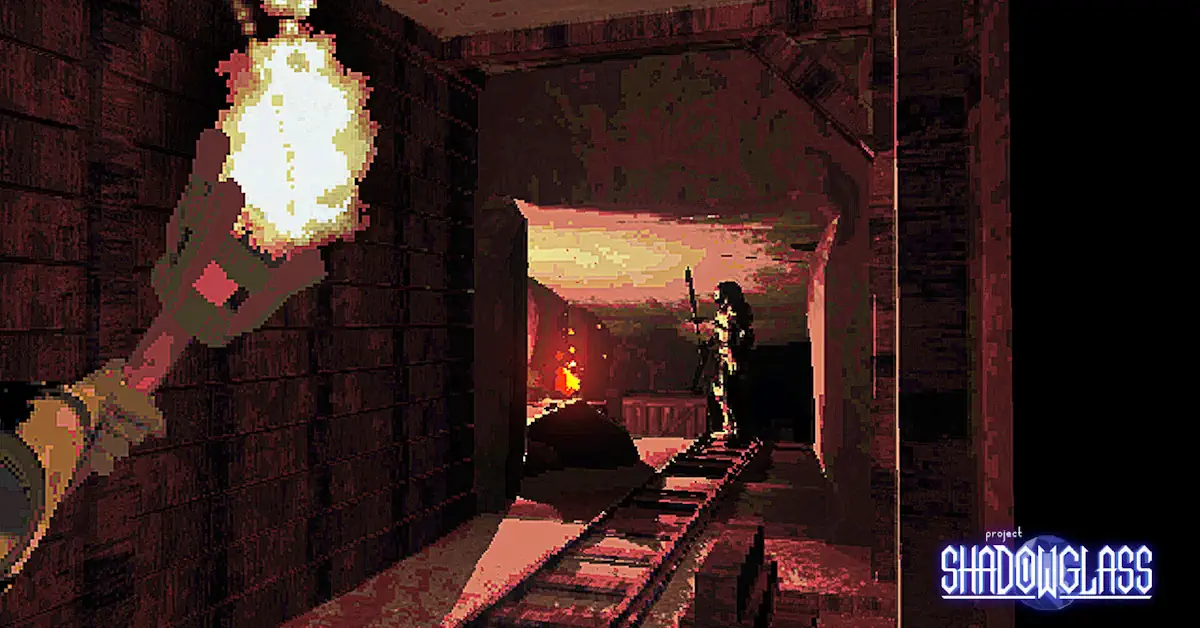 Project Shadowglass</b> gebruikt een unieke 3D-engine om high-fidelity pixel art in real-time weer te geven