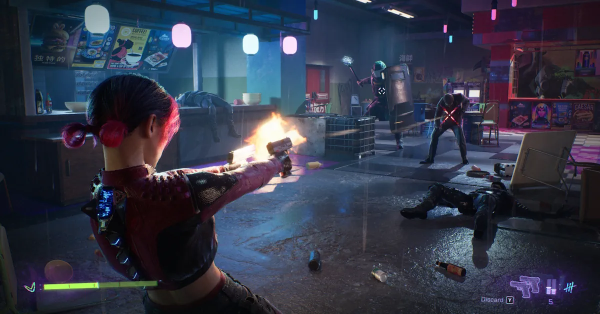 Spine Gameplay Redline Combat - De Gun-Fu actietitel mikt op filmische precisie