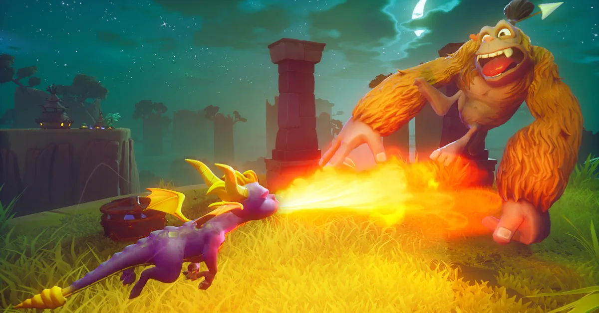 Spyro the Dragon in de Reignited Trilogy, klaar voor een nieuw avontuur