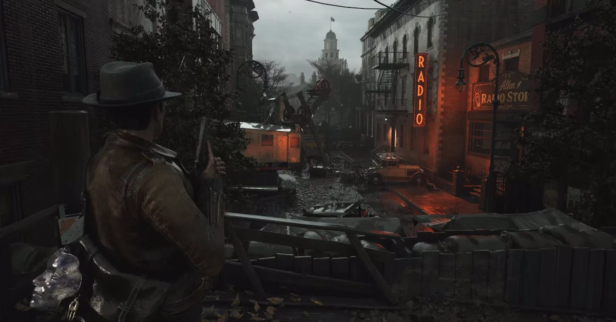 De overstroomde stad Arkham vormt een vijandige omgeving vol lovecraftiaanse gruwelen