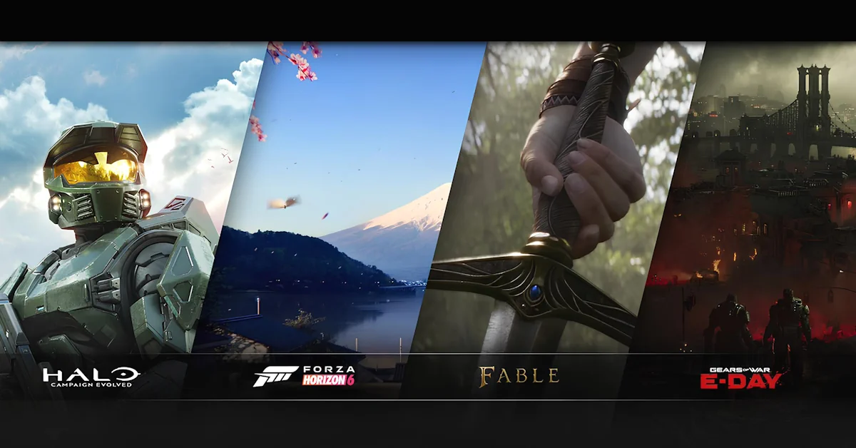 Xbox 2026 Roadmap met Fable, Gears of War: E-Day en Halo: Campaign Evolved concepten