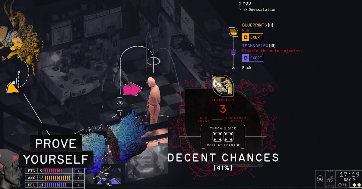 De psychologische tol van spionage vormt de kern van de gameplayloop in Zero Parades