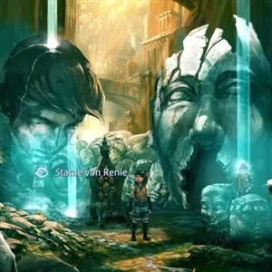 Silence: The Whispered World 2 - Standbeeld van Renie