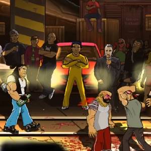 Skinny and Franko Fists of Violence Baasgevecht