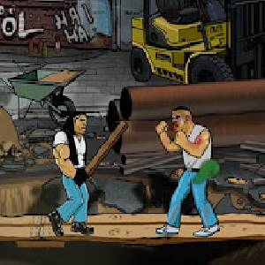 Skinny and Franko Fists of Violence Brug