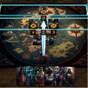 Sleight of Hand Dynasty - Kaart selecteren