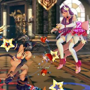 SNK HEROINES Tag Team Frenzy - Athena vs Leona