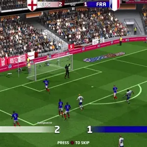 Sociable Soccer 25 - Engeland Tegen Frankrijk