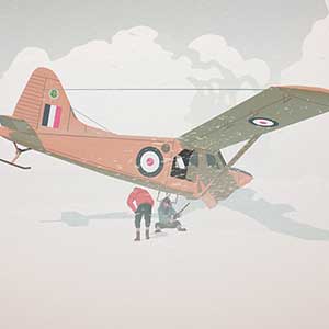 South of the Circle - Vliegtuig crash