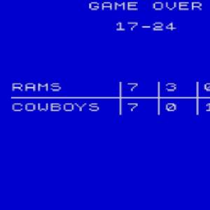 Speed NFL - Spel Voorbij
