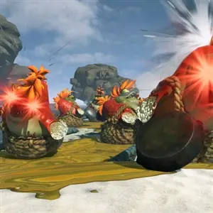 Splatoon Raiders - Tegen vijanden vechten