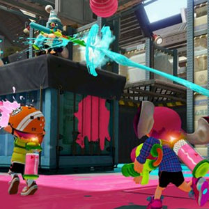 Splatoon Nintendo Wii U Interface