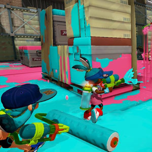 Splatoon Nintendo Wii U Battle