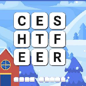 Square Word: Hello Winter! - Kerst