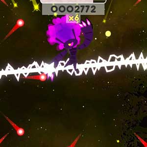 Crossed path of enemy