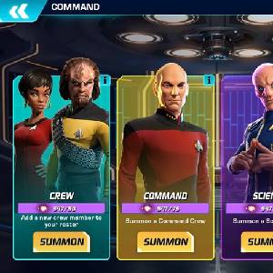 Star Trek Legends - Roep Bemanning
