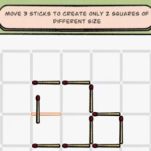 Sticks Collection - Het verwijderen van de lucifers