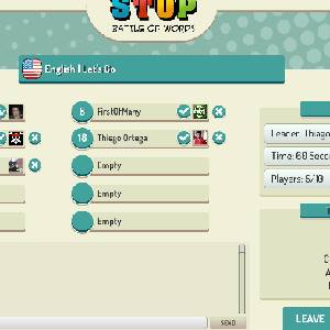 Stop Online Battle of Words - Spelers