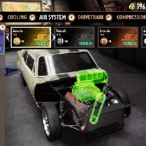 Street Outlaws: The List - Luchtsysteem