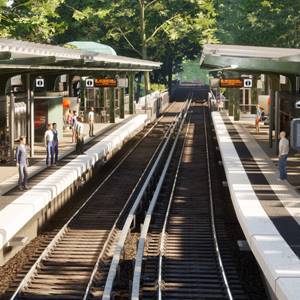 SubwaySim Hamburg - Spoorweg