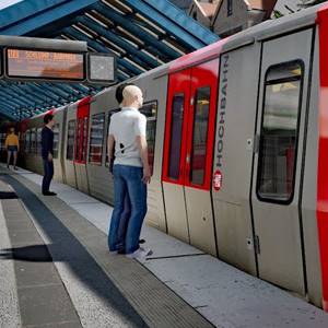 SubwaySim Hamburg - Trein