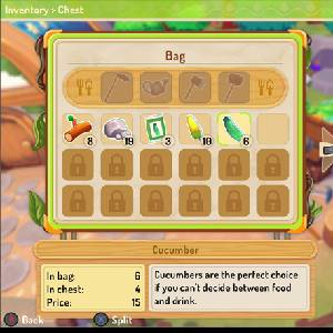 Sugardew Island - Inventaris
