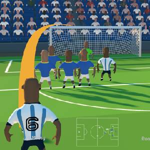 Super Liquid Soccer - Strafschop